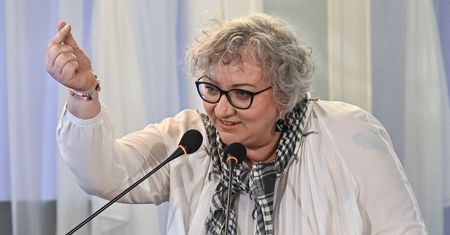 Zakłócali przemówienie Lempart. Interweniowała Straż Marszałkowska