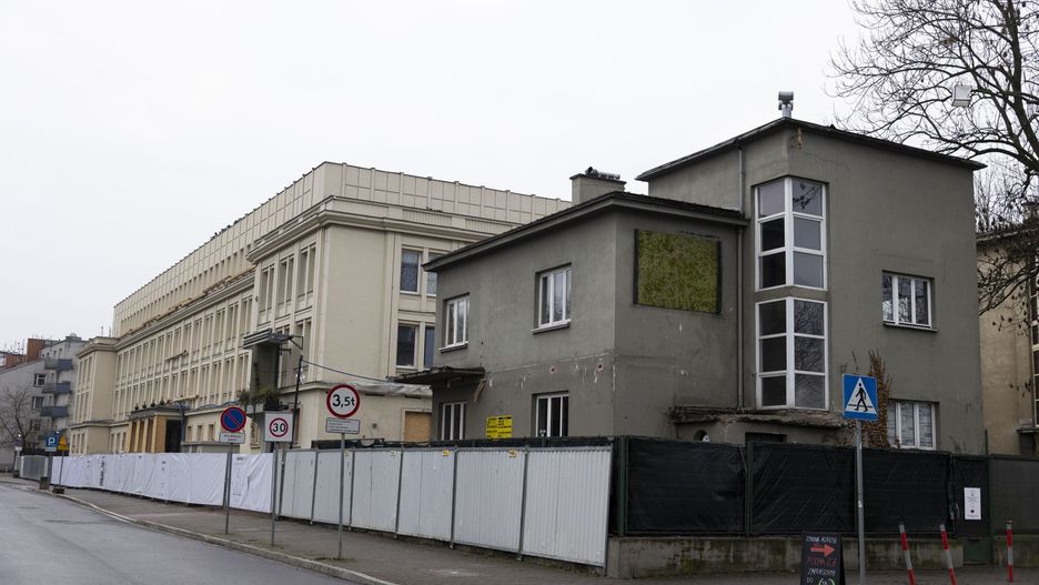 Teren wokół Miastoprojektu gdzie ma powstać hotel marki Nobu