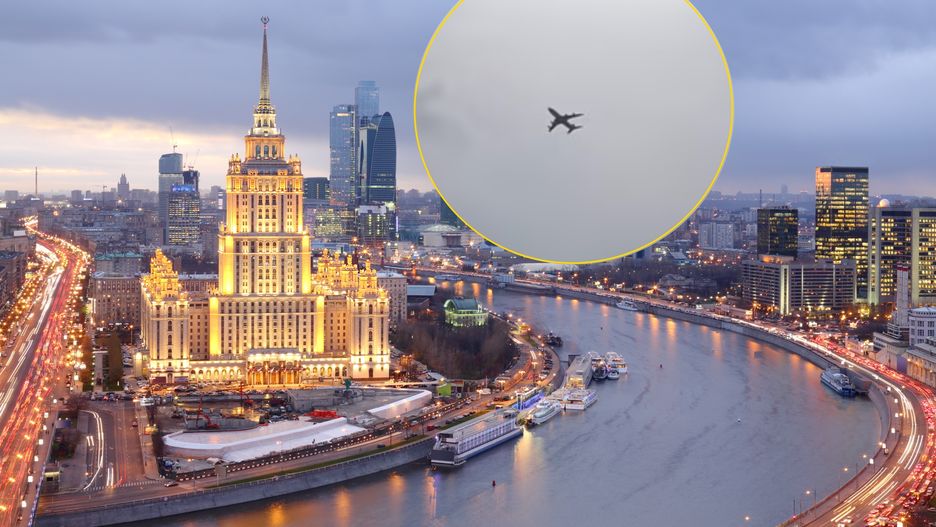 Ił-80 w ostatnich dniach widziany był nad Moskwą 