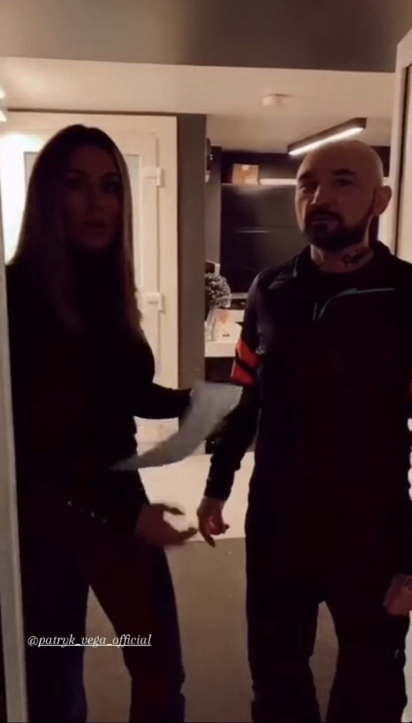 Zrezygnowana Małgorzata Rozenek biadoli w studiu Patryka Vegi