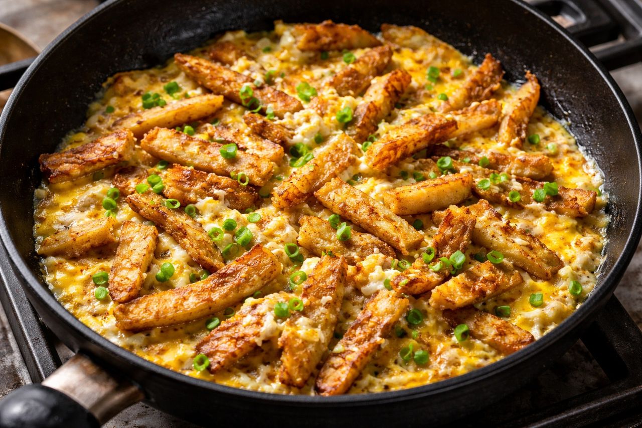 Placki ziemniaczane z jajkami