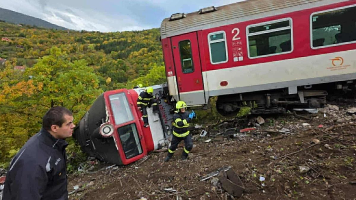 Katastrofa kolejowa w Słowacji