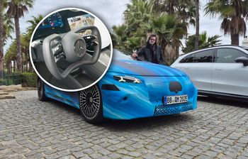 Mercedes z wolantem zamiast kierownicy. Nie oderwiesz od niego rąk