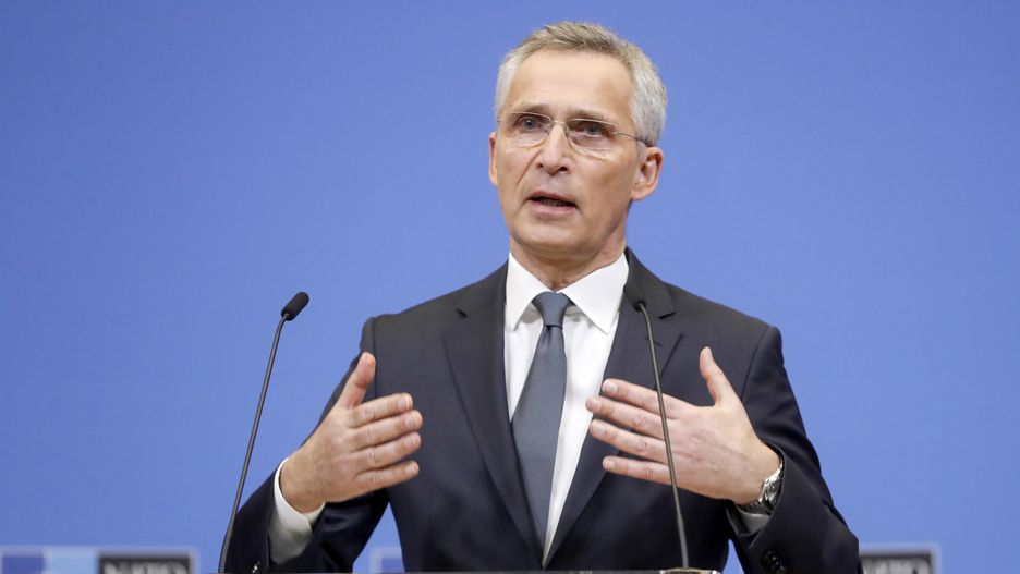 Nadzwyczajny szczyt NATO ws. Ukrainy. Jens Stoltenberg komentuje 