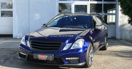Mercedes-Benz E63 AMG o mocy 705 KM z polskiego podwórka
