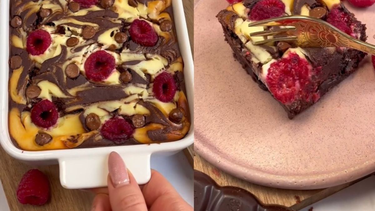 Pieczona owsianka w stylu sernikobrownie