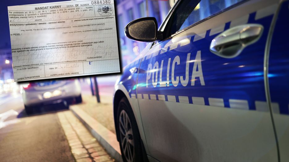 Sześć tys. zł mandatu dla pirata w zdezelowanym samochodzie. Policja karze recydywistę