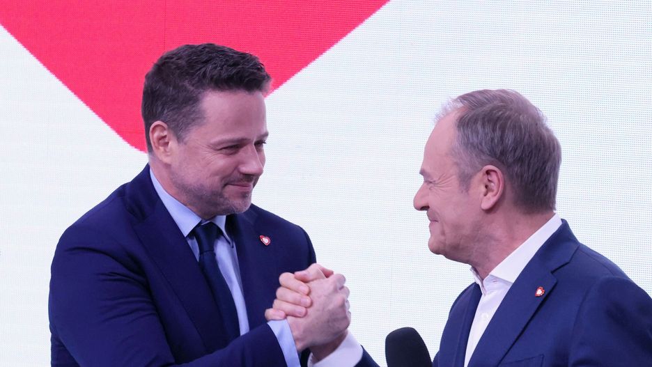 Rafał Trzaskowski i Donald Tusk