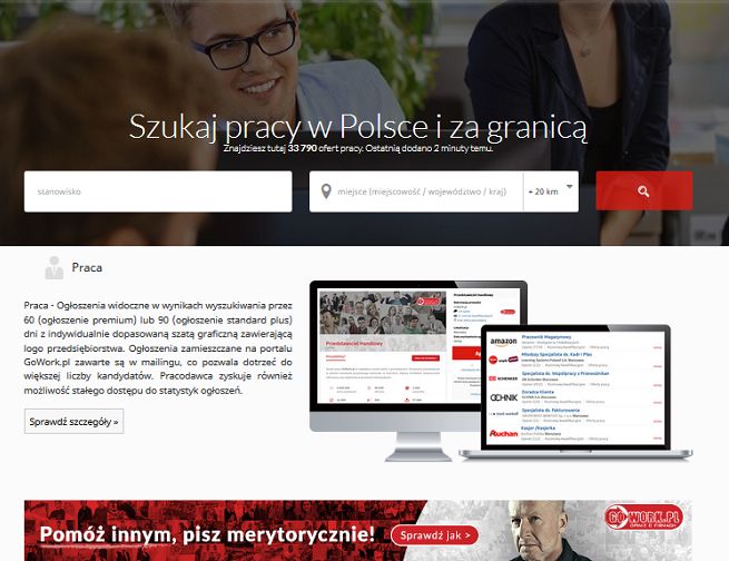 Gowork liderem. Linkedin z dużym wzrostem, w dół Pracuj i Indeed (TOP10 ...