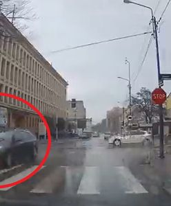 Wstrząsające wideo z potrącenia pieszego. Wszystko się nagrało