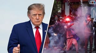 Działo się w nocy. Trump tłumaczy wstrzymanie sankcji na Rosję, wstrząsające obrazki z Francji