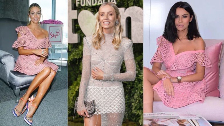 Pokazały się w identycznych stylizacjach. Małgorzata Rozenek i Natalia Siwiec, Opozda i Skarbek oraz inne celebrytki (ZDJĘCIA)