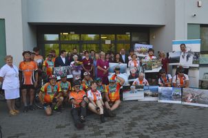 X Onko Tour zawitał do Płocka. Rowerzyści udowadniają, że raka można pokonać!