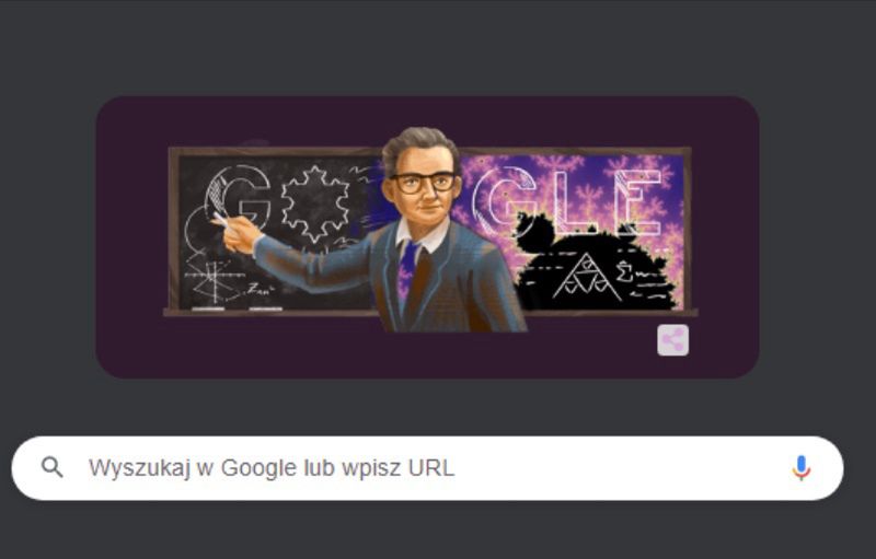 Benoît Mandelbrot. Kim jest bohater Google Doodle