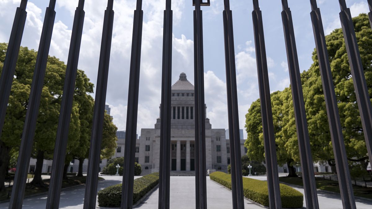 TOKYO, JAPAN - APRIL 28: The National Diet building is seen on April 28, 2020 in Tokyo, Japan. Japan's government submitted a ¥25.69 trillion reworked supplementary budget to parliament on Monday to implement emergency economic measures amid the COVID-19 coronavirus pandemic.  (Photo by Tomohiro Ohsumi/Getty Images)