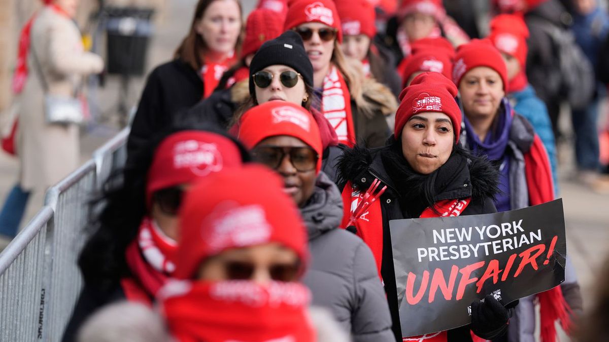 Strajk w NewYork-Presbyterian trwa nadal