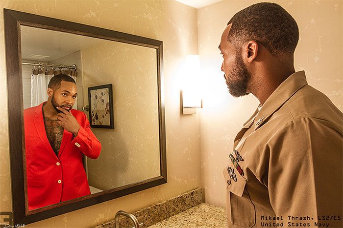 Prawdziwa osobowość wojskowych w lustrzanych odbiciach 8