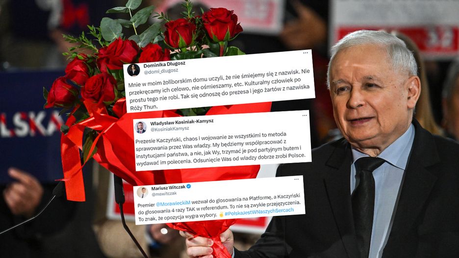 Krytyka po słowach Kaczyńskiego