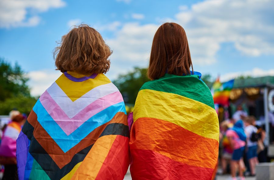 Aktywiści LGBQ+ protestowali w kościele św. Krzyża w Warszawie