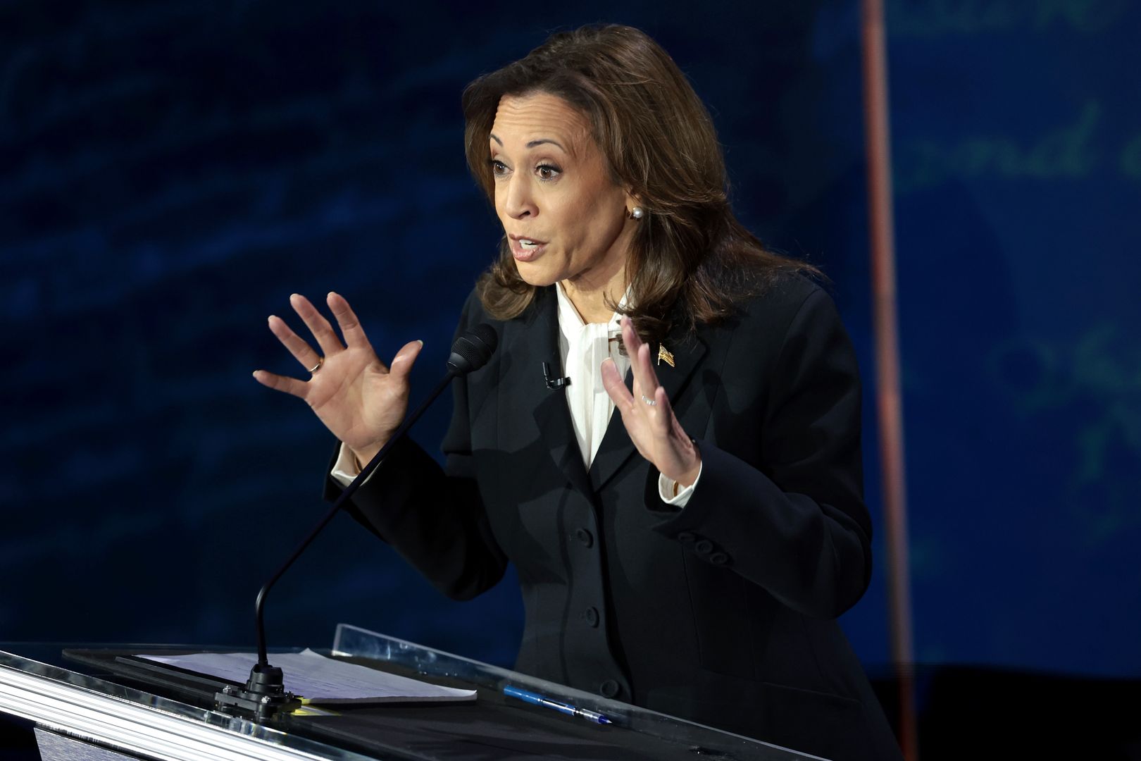 "Coś, co mogło zaskoczyć". Kamala Harris powiedziała o broni palnej