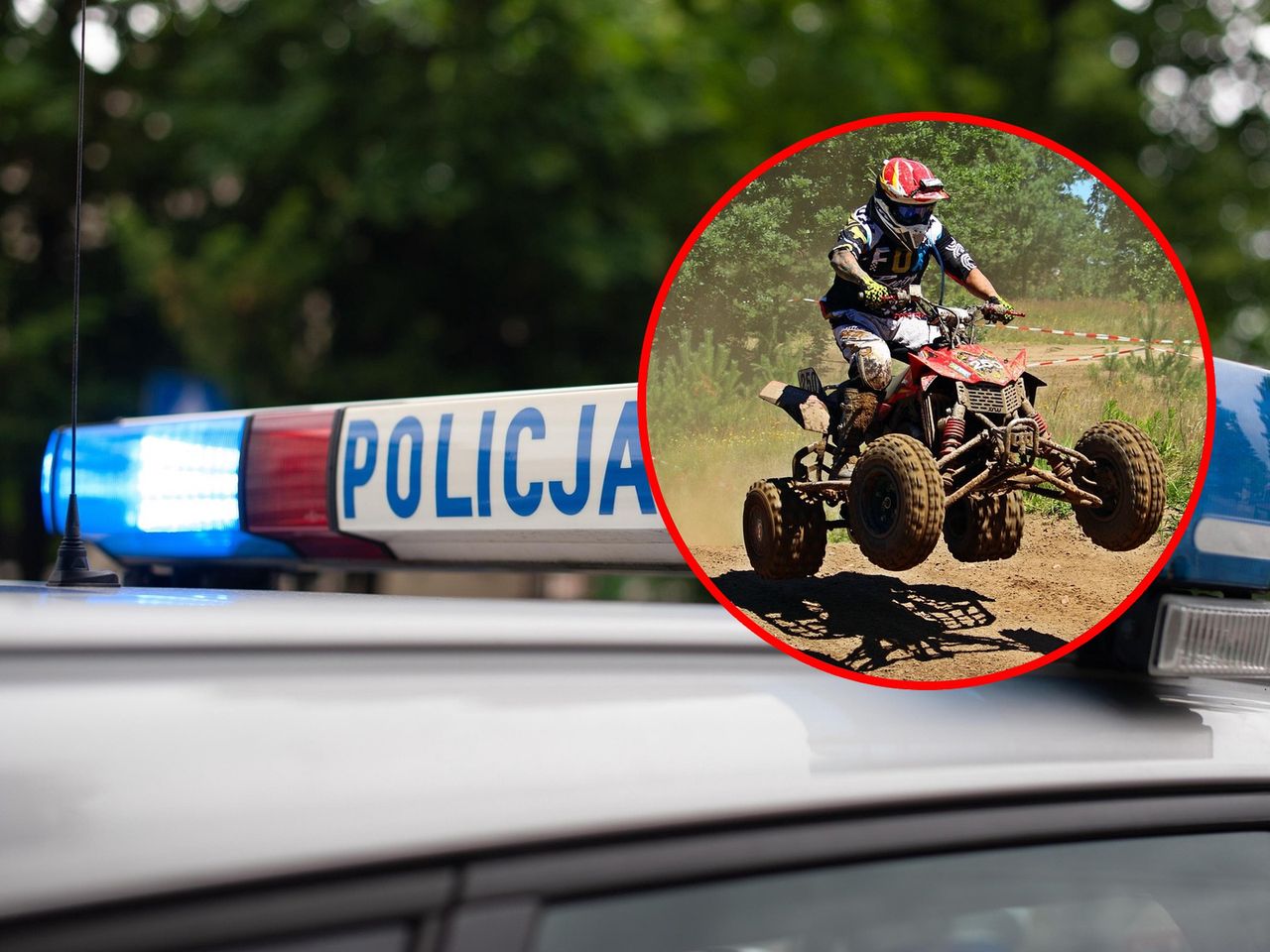 Wypadek na zawodach motocrossowych w Gdańsku. Quad wypadł z trasy, uderzył w kibica