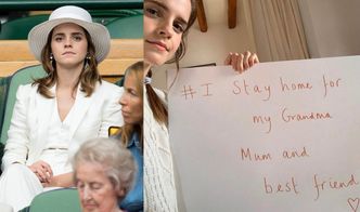 Emma Watson nakłania fanów do przestrzegania kwarantanny: "Moja babcia ma ponad 70 lat, moja mama ma cukrzycę..." (FOTO)