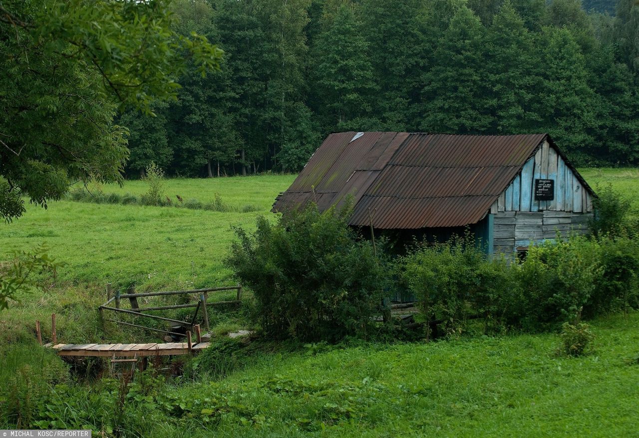 Wieś Wodzilki zamieszkana przez staroobrzedowców