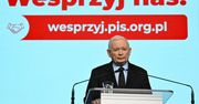 "Liczymy na dużą ilość". Kaczyński zaapelował o wsparcie finansowe