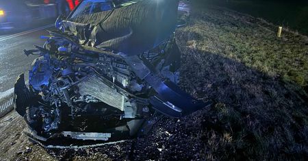 24-latek nie ustąpił pierwszeństwa 50-letniemu kierującemu Volkswagenem