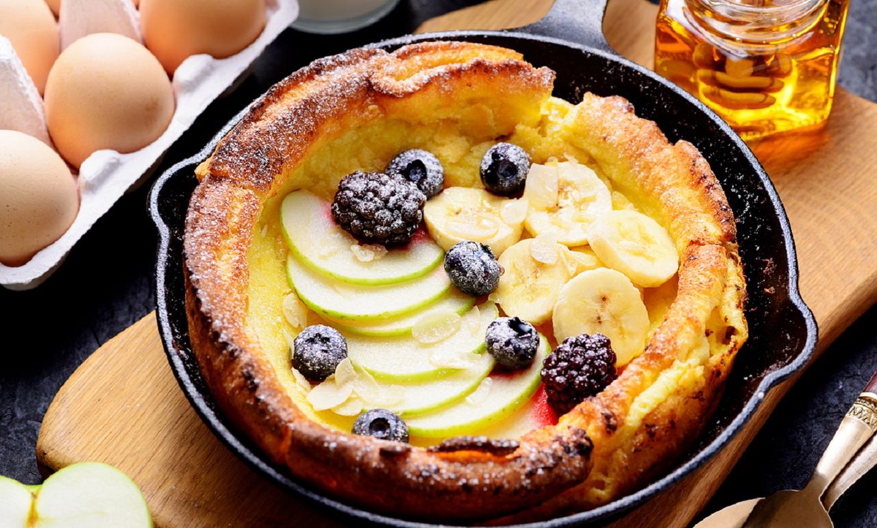 Taki omlet pamiętam z dzieciństwa. Babcia smażyła co niedzielę