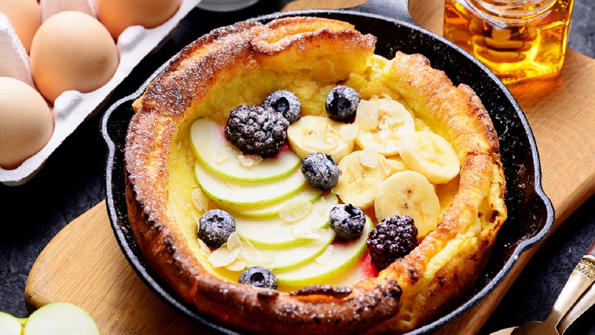 Taki omlet pamiętam z dzieciństwa. Babcia smażyła co niedzielę