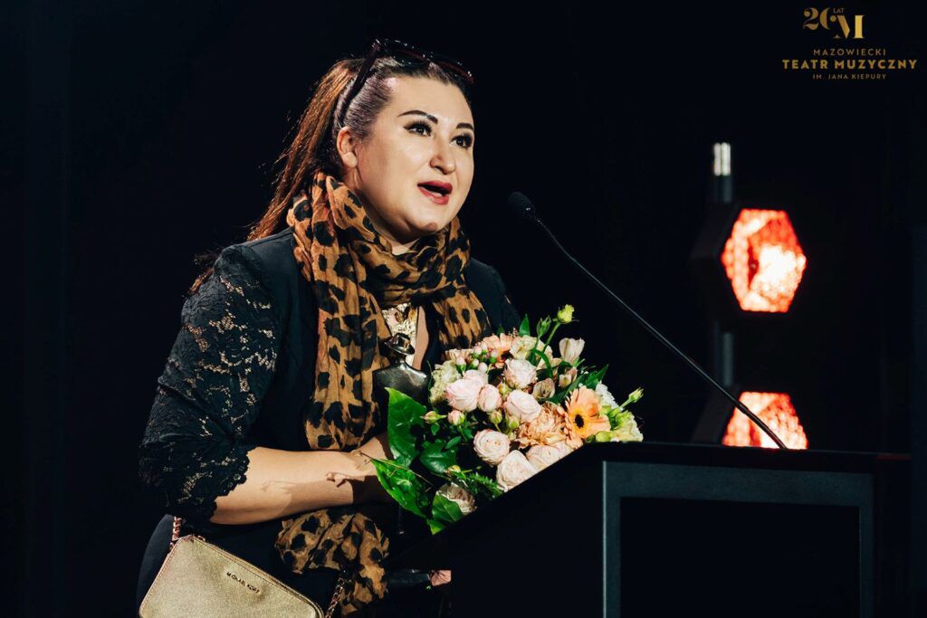 Oksana Nosatova uhonorowana Nagrodą Kiepury w kategorii „Najlepsza śpiewaczka operowa” © Karpati&Zarewicz