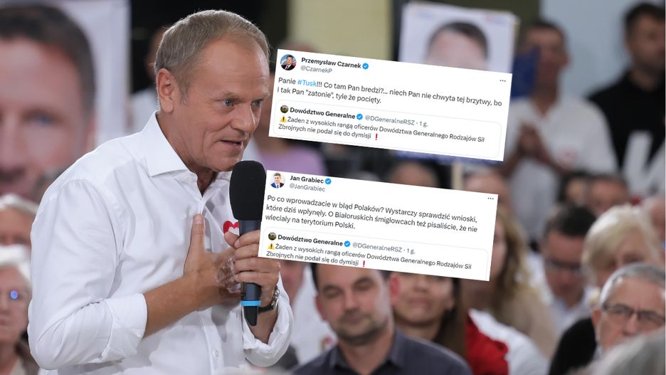 Fala komentarzy po dementi ws. słów Tuska