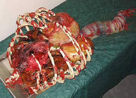 8 najbardziej obrzydliwych anatomicznych tortów [+18] 3