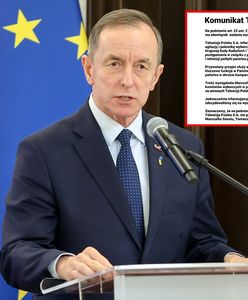 Nagły komunikat na antenie TVP. Tuż przed orędziem Grodzkiego