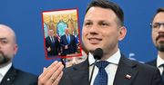 "Fotka" Nawrockiego z Trumpem . Mentzen zapytał wprost