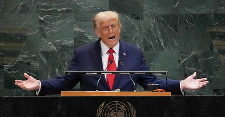 Donald Trump chwali Niemcy, atakuje ONZ