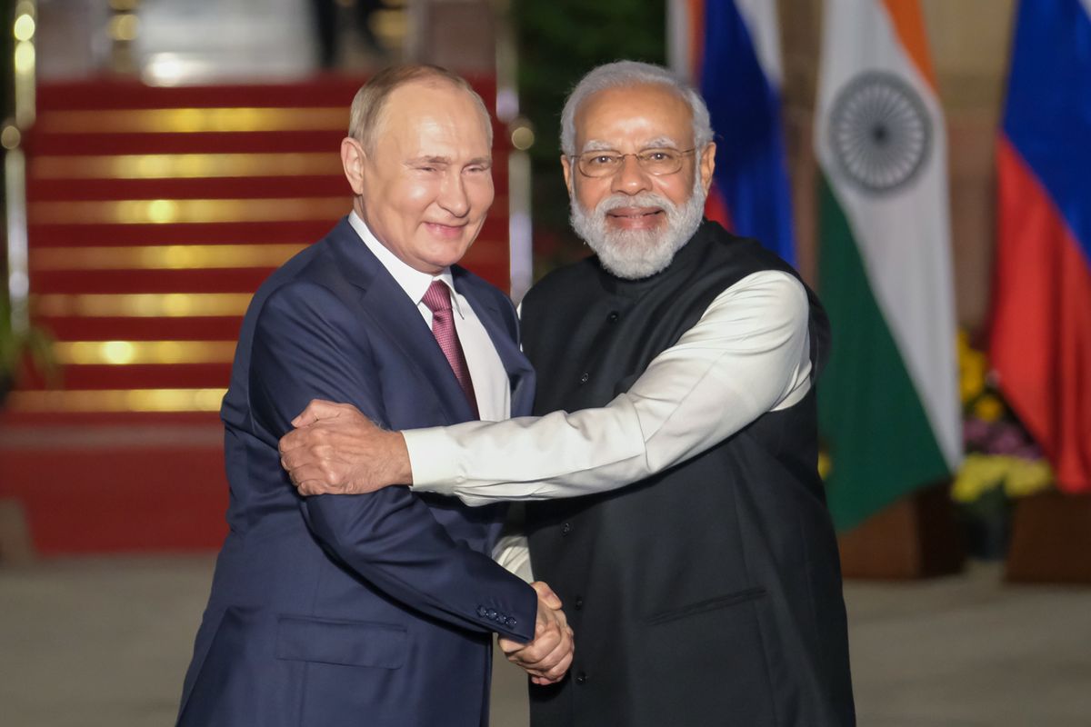 Putin spotkał się z Modim we wrześniu 2022 roku, już w trakcie inwazji na Ukrainę
