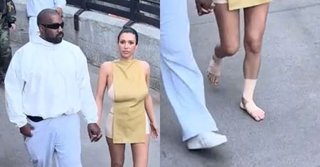 Bianca Censori maszeruje BOSO do Disneylandu w towarzystwie męża. Nowy trend? (ZDJĘCIA)