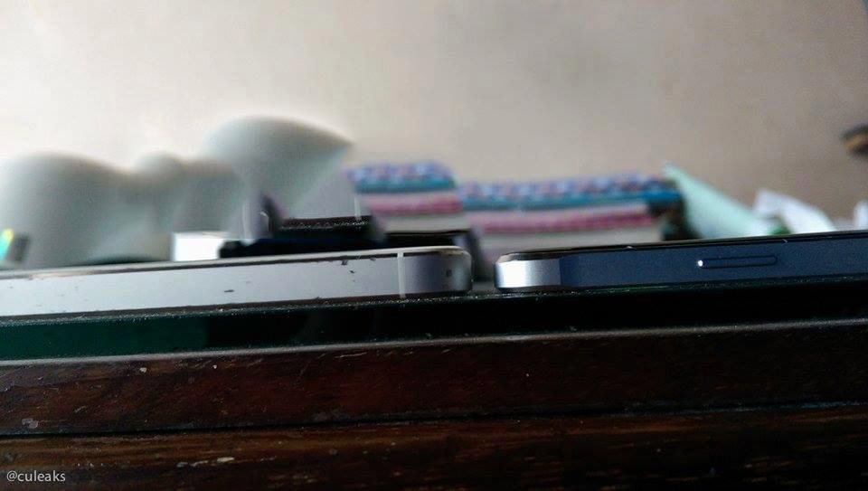 Galaxy Alpha przyłapany u boku iPhone'a 5s. Będzie bardzo cienki, ale odbije się to na baterii 6