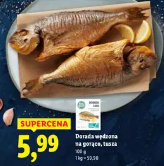 Doradę kupisz w promocji w popularnych dyskontach