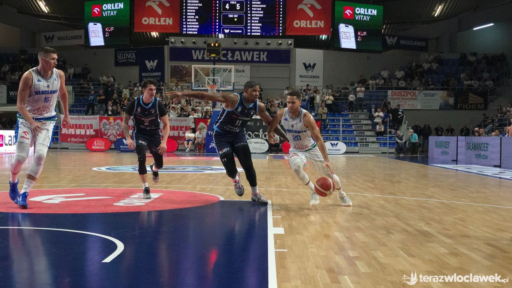 Anwil Włocławek przegrał z CSO Voluntari po zaciętym meczu
