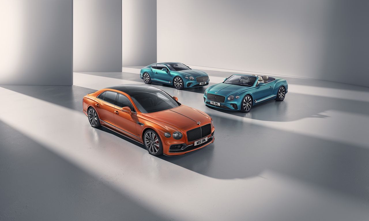 Bentley Continental GT, GTC Azure i Flying Spur z usprawnieniami