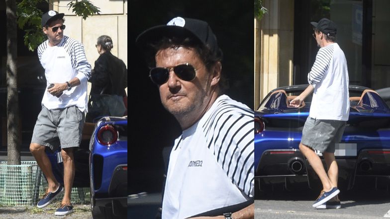 Kuba Wojewódzki lansuje się po warszawskich ulicach w Ferrari za ponad 3 MILIONY ZŁOTYCH (ZDJĘCIA)