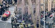 Flaga ze swastyką na trumnie i nazistowskie pozdrowienia. Szok w Rzymie