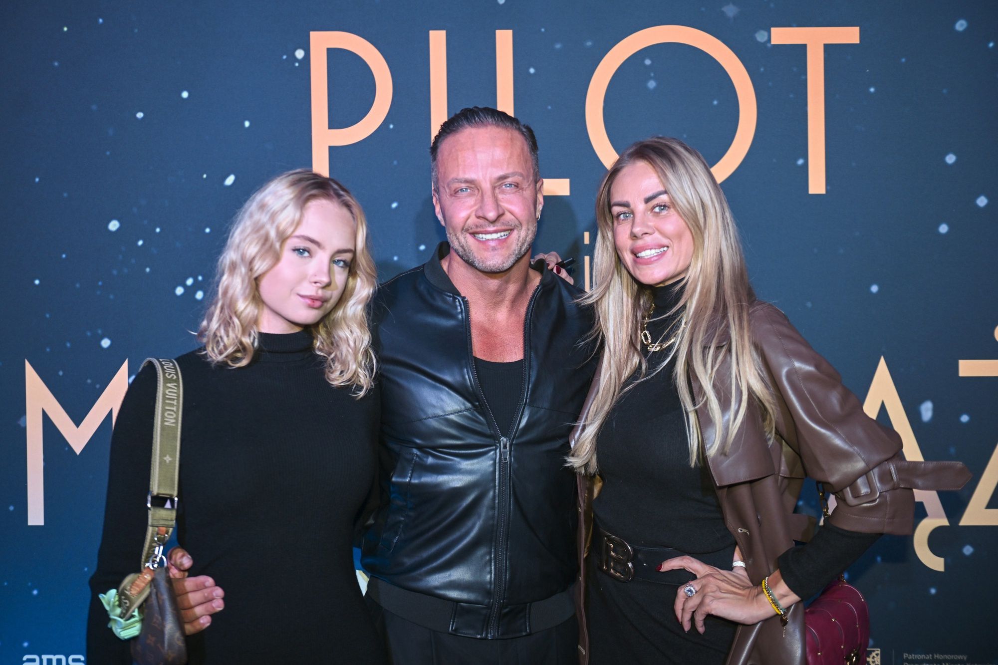 Marek Krupski i Magda Modra z córką