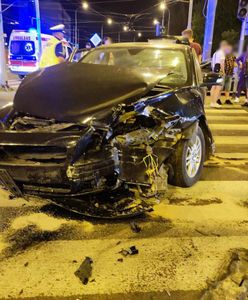 Nastolatkowie popili i ruszyli w drogę. Spowodowali wypadek