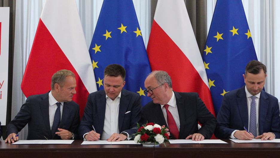 Zdaniem polityków PO, podpisanie deklaracji koalicyjnej przyspieszyłoby utworzenie opozycyjnego rządu