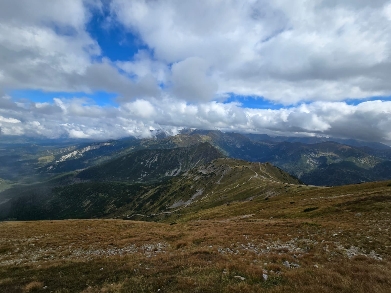 Szlak na Czerwone Wierchy z Kir do Kuźnic