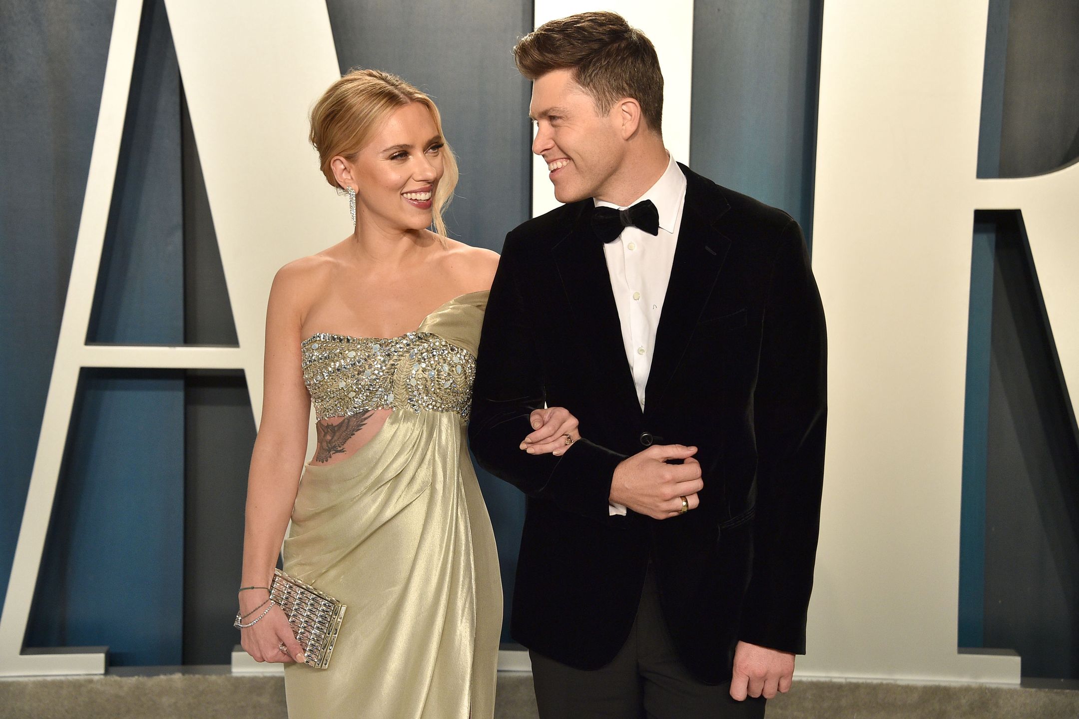Scarlett Johansson i Colin Jost